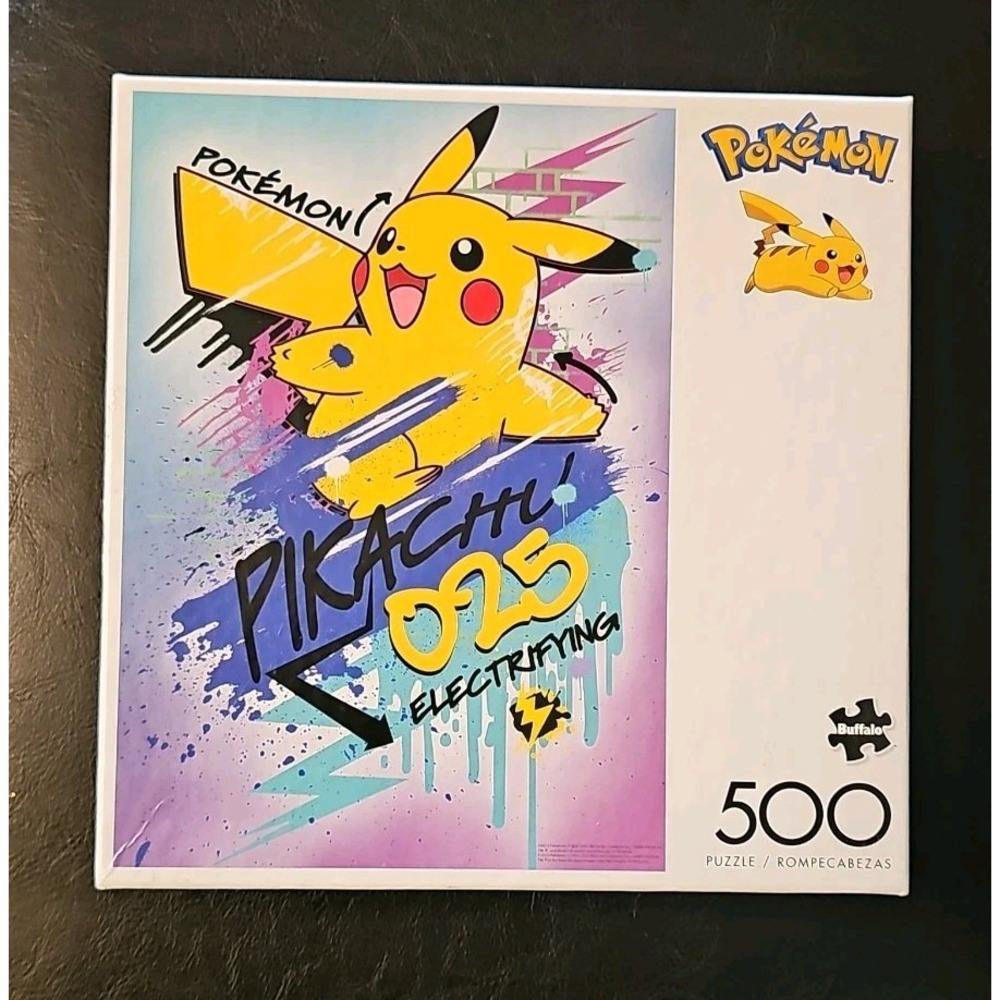 2022 Pokémon Pikachu 025 ELECTRIFYING 500 Pc Puzzle